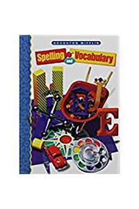 Houghton Mifflin Spelling: Hardcover Student Edition Level 4 1998