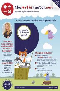 The Maths Factor: 1 Month Access to Carol Vorderman's themathsfactor.com