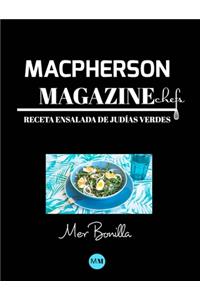 Macpherson Magazine Chef's - Receta Ensalada de judías verdes