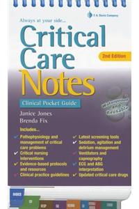 Critical Care Notes: Clinical Pocket Guide