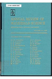 Annual Review of Materials Science