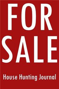 For Sale House Hunting Journal
