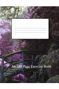 A4 120 Page Exercise Book