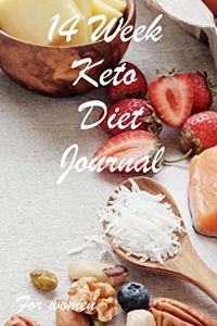 14 Week Keto Diet Journal for Women