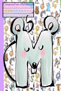 M Composition Notebook