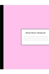Sheet Music Notebook