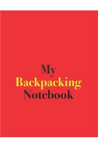 My Backpacking Notebook