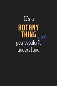 It's a Botany Thing You Can Understand