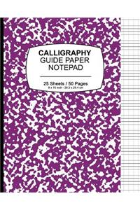 Calligraphy Guide Paper Notepad