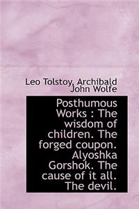 Posthumous Works