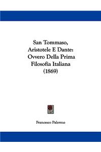 San Tommaso, Aristotele E Dante