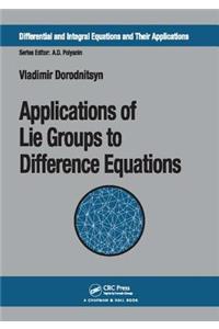 Applications of Lie Groups to Difference Equations