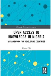 Open Access to Knowledge in Nigeria