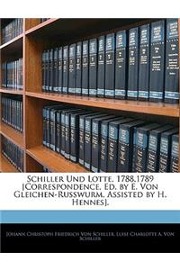 Schiller und Lotte, 1788 bis 1789