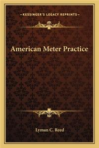 American Meter Practice