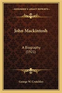 John Mackintosh