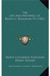 Life and Writings of Rufus C. Burleson V1 (1901)