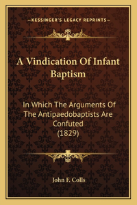 Vindication Of Infant Baptism