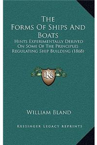 The Forms Of Ships And Boats