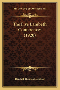 Five Lambeth Conferences (1920)