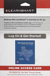 Learnsmart Standalone Access Card for the State of Texas: Government, Politics, and Policy