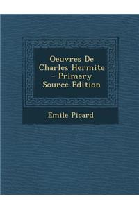 Oeuvres de Charles Hermite