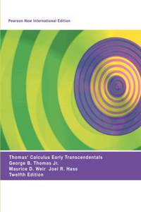 Thomas' Calculus Early Transcendentals: Pearson New International Edition