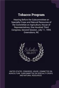 Tobacco Program