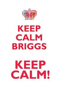 KEEP CALM BRIGGS! AFFIRMATIONS WORKBOOK Positive Affirmations Workbook Includes