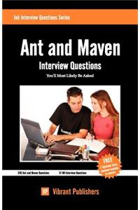 Ant & Maven Interview Questions You'll Most Likely Be Asked