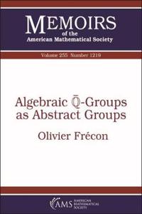 Algebraic $\overline {\mathbb {Q}}$-Groups as Abstract Groups