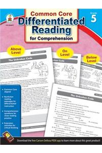 Differentiated Reading for Comprehension, Grade 5
