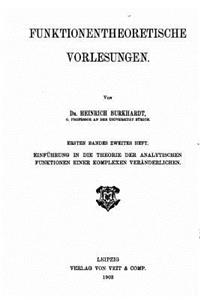 Funktionentheoretische Vorlesungen