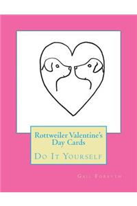 Rottweiler Valentine's Day Cards