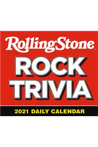 2021 Rolling Stone Rock Trivia Boxed Daily Calendar