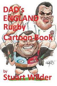 DAD'S ENGLAND Rugby Cartoon Book