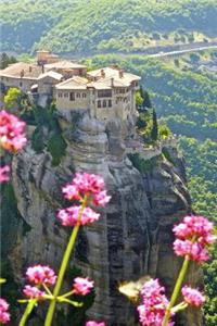 Hilltop View of the Meteora Monastery in Greece