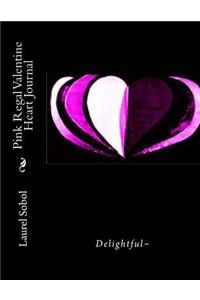Pink Regal Valentine Heart Journal