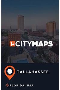 City Maps Tallahassee Florida, USA