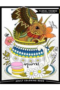 Squirrel Adult Coloring Books