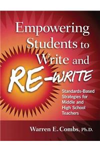 Empowering Students to Write and Re-write