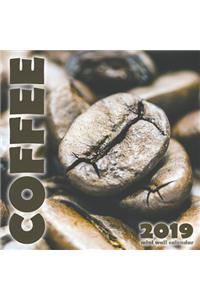 Coffee 2019 Mini Wall Calendar