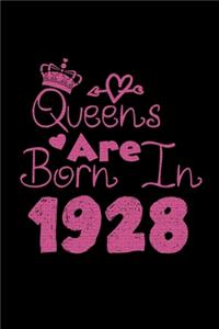 Queens Are Born In 1928 Notebook