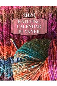 2020 Knitting Calendar Planner