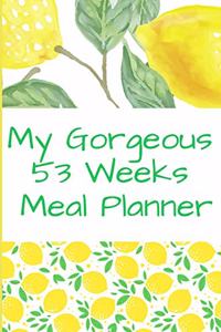 My Gorgeous 53 Weeks Meal Planner