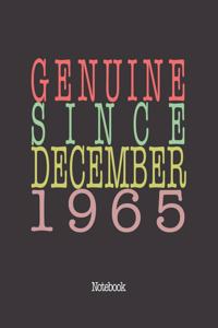 Genuine Since December 1965