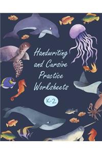 Handwriting and Cursive Practice Worksheets