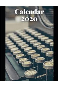 Writer Calendar 2020