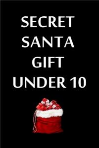 Secret Santa Gift Under 10