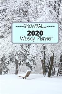 SNOWBALL 2020 weekly and Monthly PLANNER